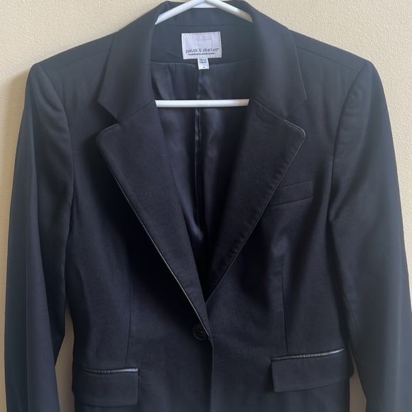 Judith & Charles Wool Blazer Jacket - Picture 3 of 4